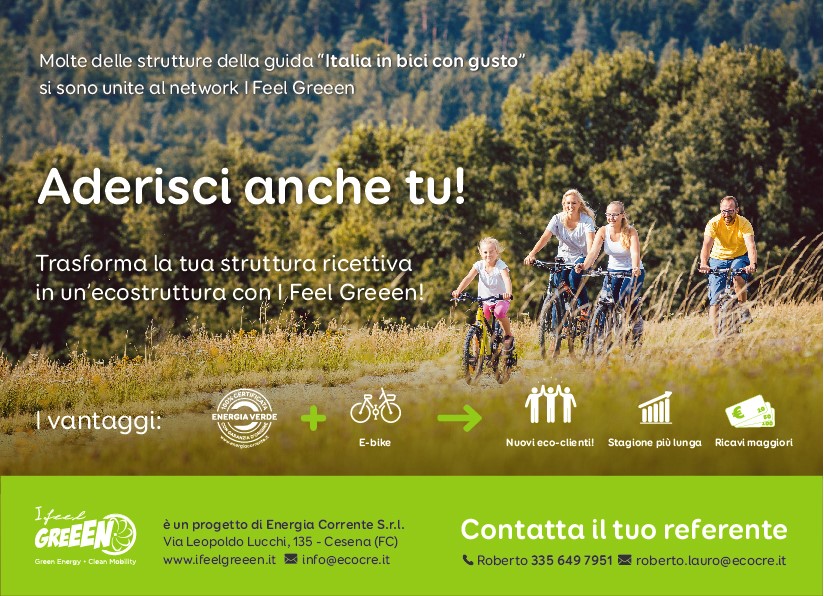 In bici con gusto: stay biked, feel greeen!